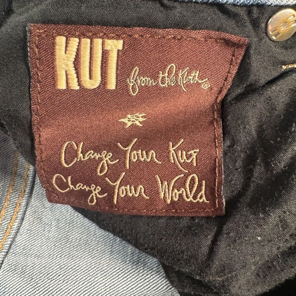 Kut from the Kloth Jeans Womens 6 Blue Catherine Slim Boyfriend Mid Rise - Picture 5 of 14